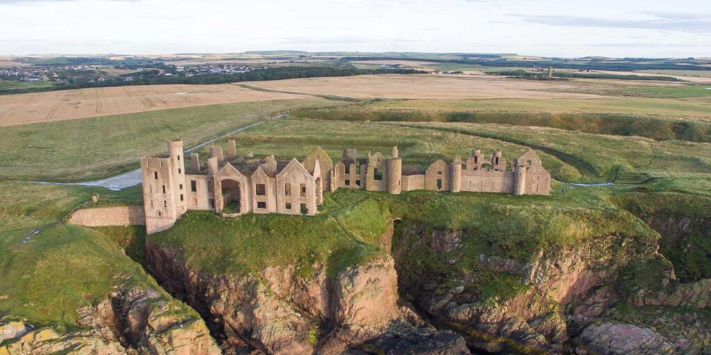 Slains castle