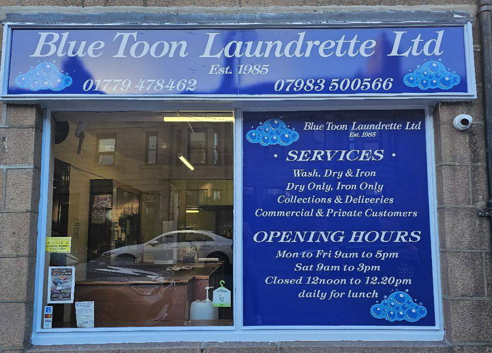 Laundry Service | Blue Toon Launderette