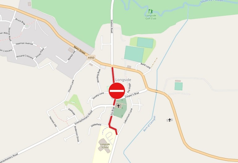 longside road closure