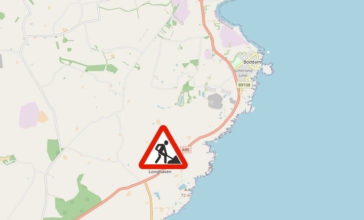 Longhaven roadworks