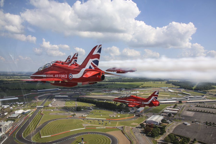 Red Arrows air show