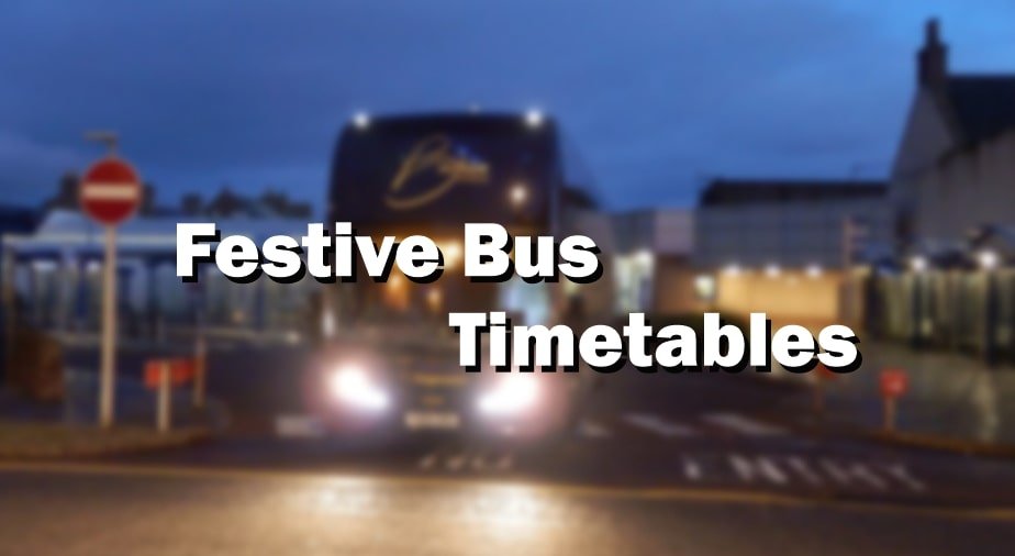 Stagecoach Festive Timetables 2023/24 Aberdeenshire