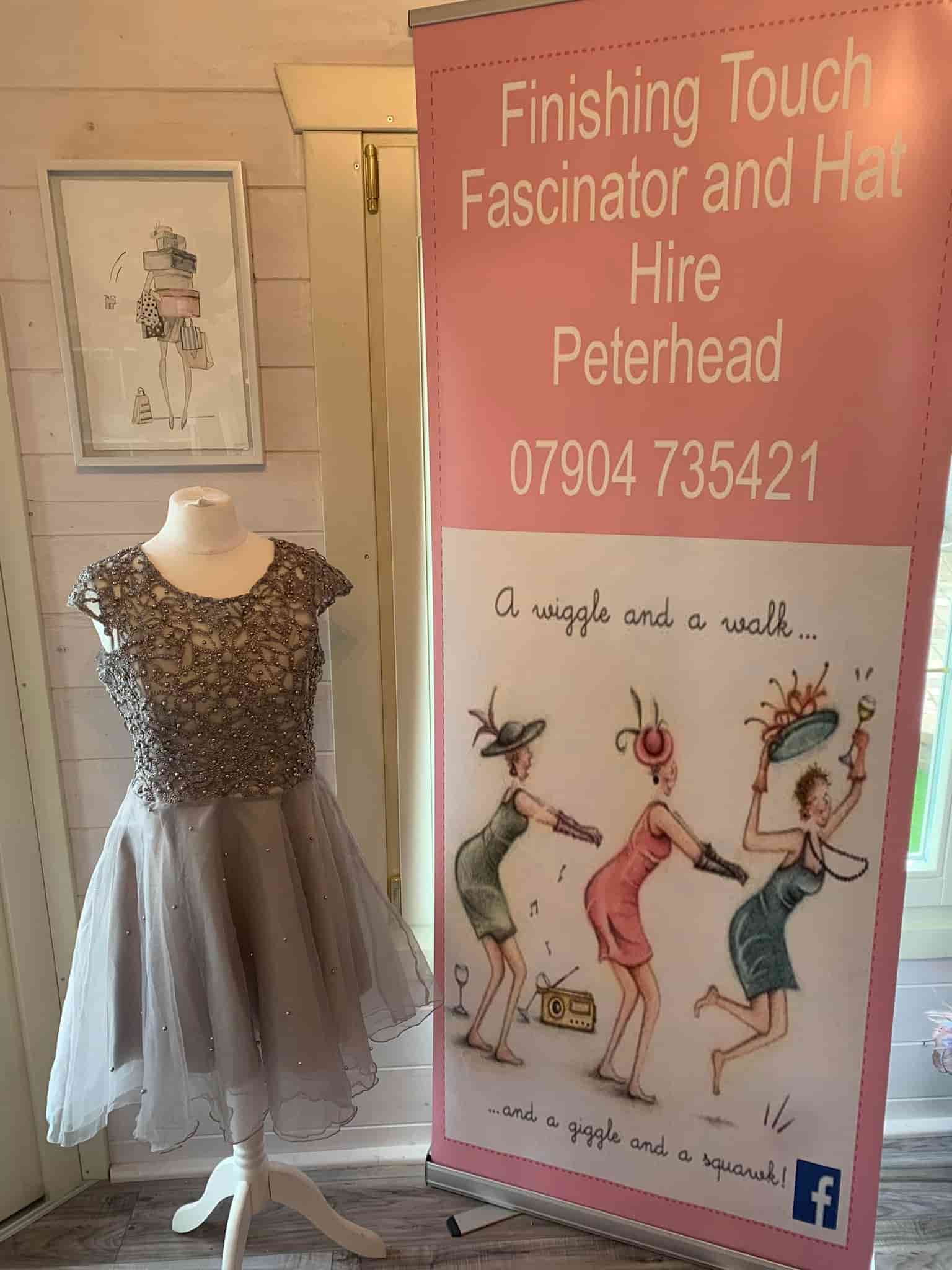 Finishing Touch New Dresses Hats and Fascinators for every occasion Peterhead Business