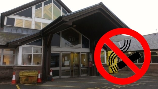 Smoking Banned near Hospital