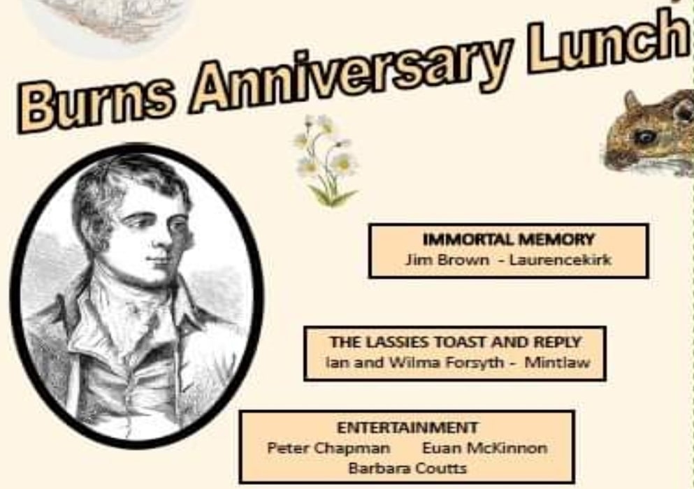 Burns Anniversary 