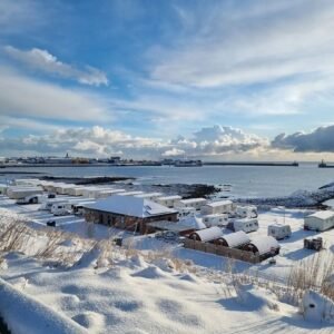 snow in Peterhead