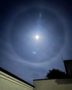 Moon halo