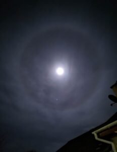 Moon halo