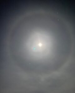 Moon halo