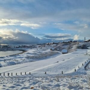 snow in Peterhead