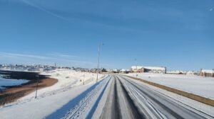 snow in Peterhead