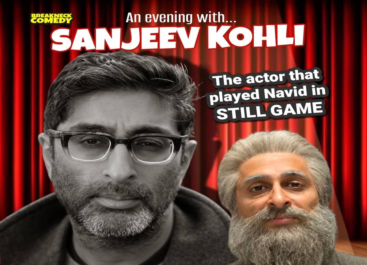 Coming to Peterhead - Sanjeev Kohli the actor in Still Game