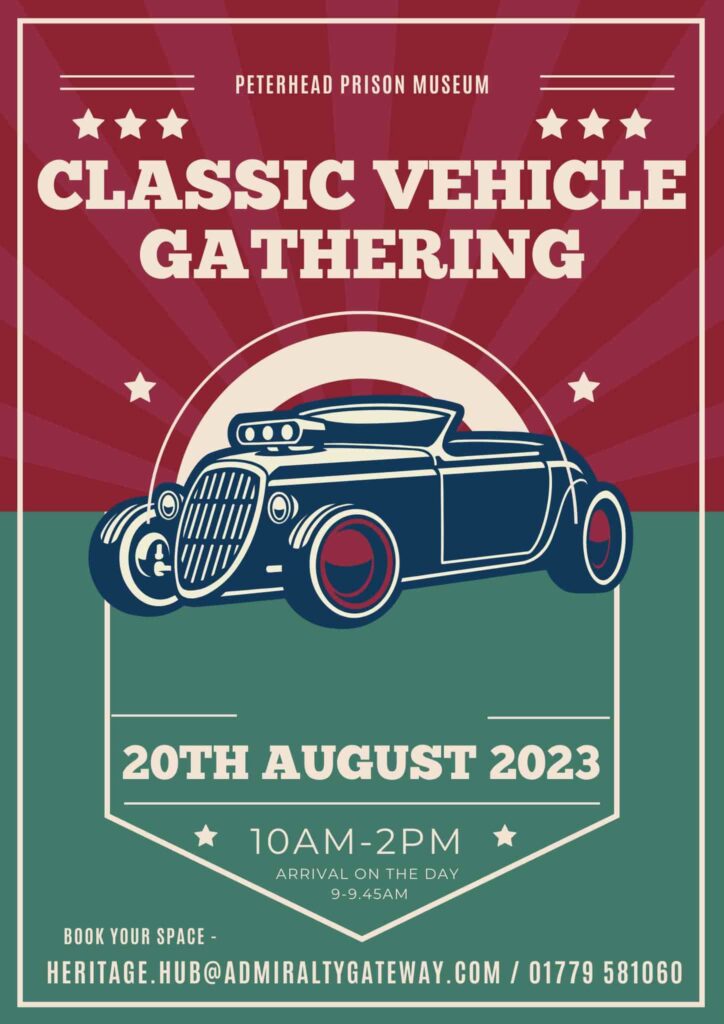 Classic Vehicle Gathering 20.08 | Peterhead Event