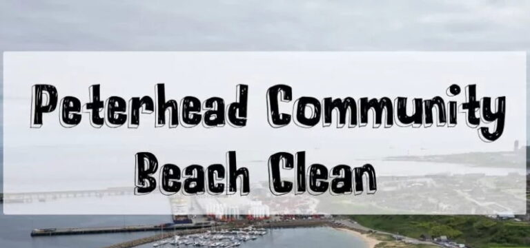 Peterhead Community Ugie Beach Clean Up 12.05 