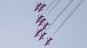 Red Arrows Display