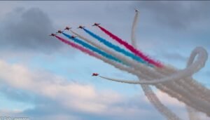 Red Arrows Display