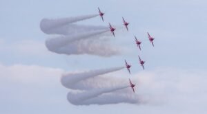 Red Arrows Display