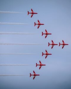 Red Arrows Display