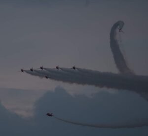 Red Arrows Display