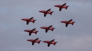 Red Arrows Display