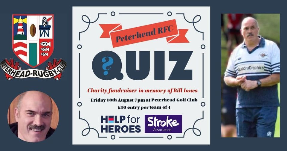 Bill Innes Memorial Quiz Night