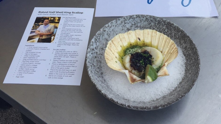 Kevin Dalgleish's scallop dish-min