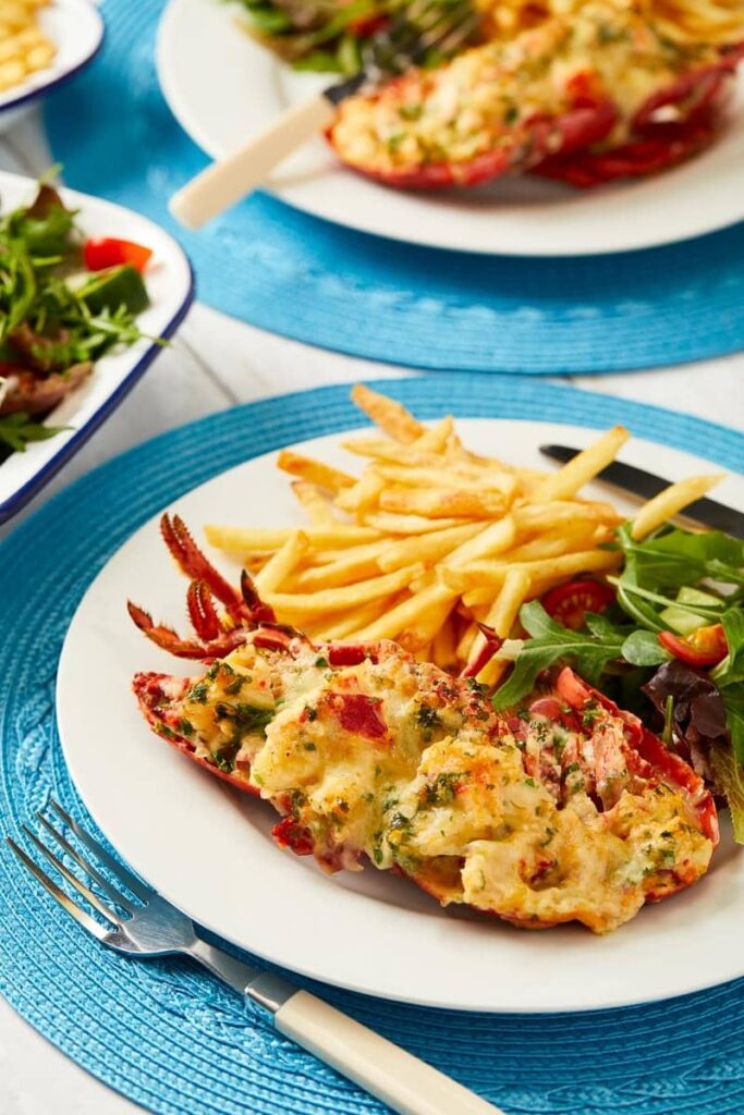 Lobster thermidore Credit to Seafish min