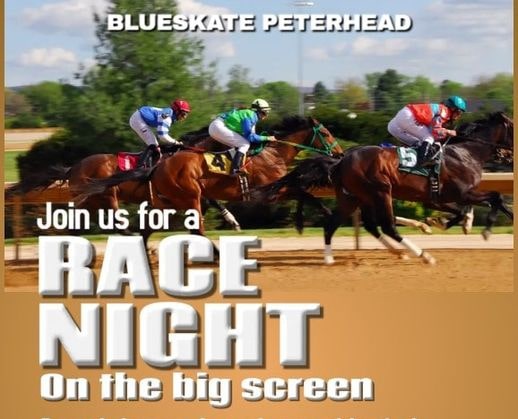 Race Night on the big screen 29.09