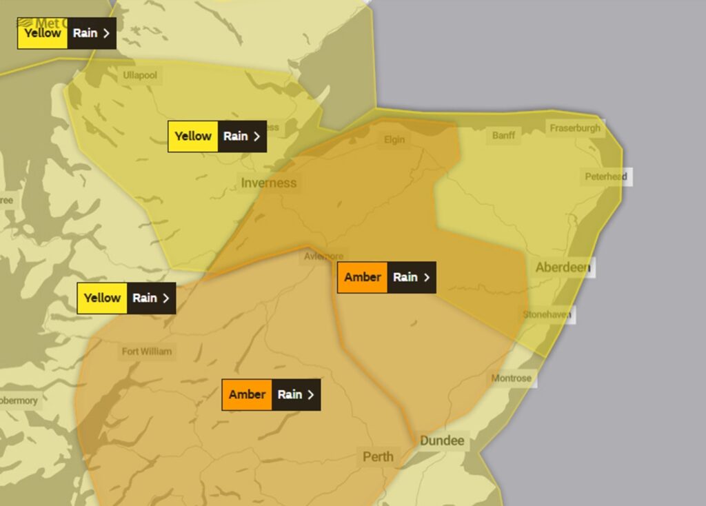 Heavy rain and flooding