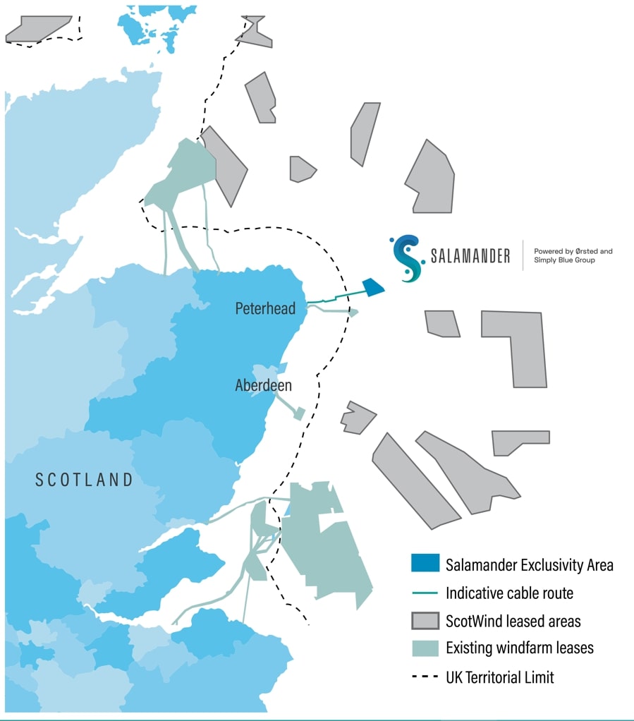 floating offshore wind project