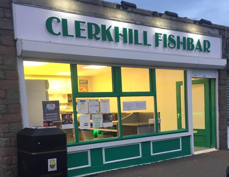 Fish And Chips Shop Clerkhill Fish Bar  52 Clerkhill Rd