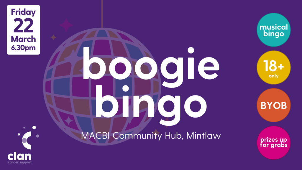 Clan's Boogie Bingo 2024 2 Boogie Bingo 2024