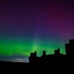 Aurora over Slains Castle 2024