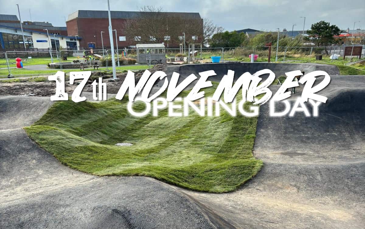 New Pump Track Opening Day 17.11