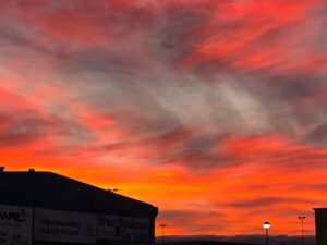 The Balmoor Stadium Sunset