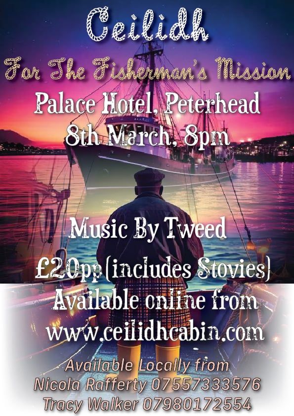 Ceilidh to raise funds for the Fisherman's Mission 8.03