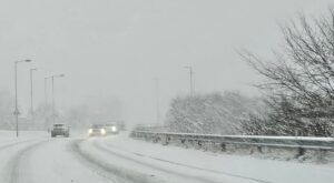 Heavy snow Peterhead