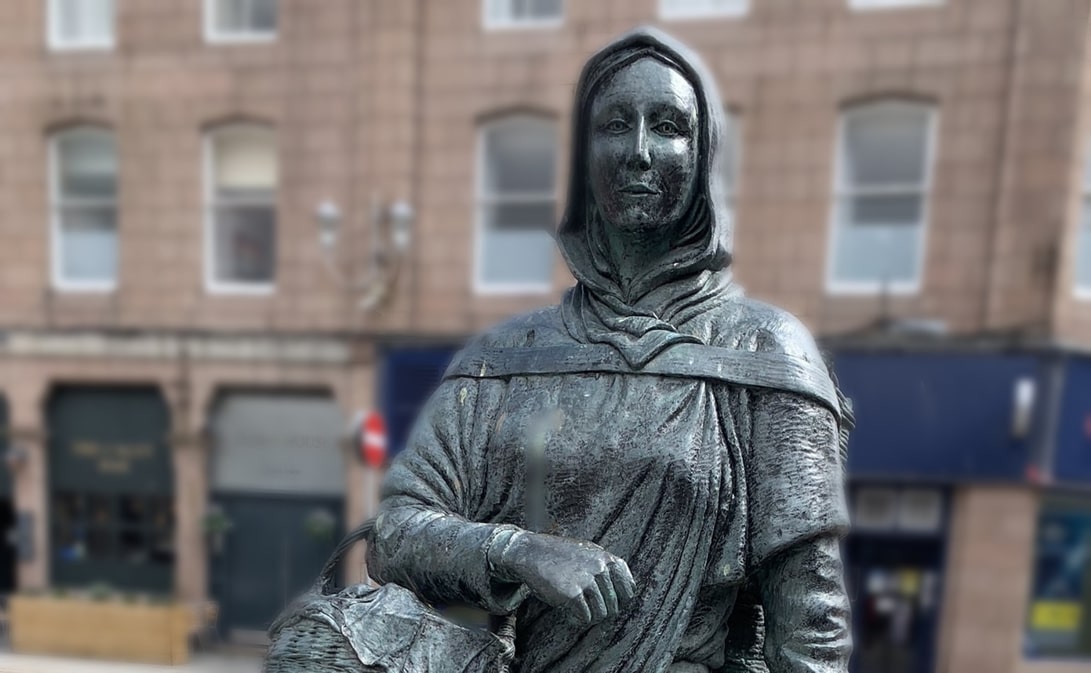 Statue of Fisher Jessie