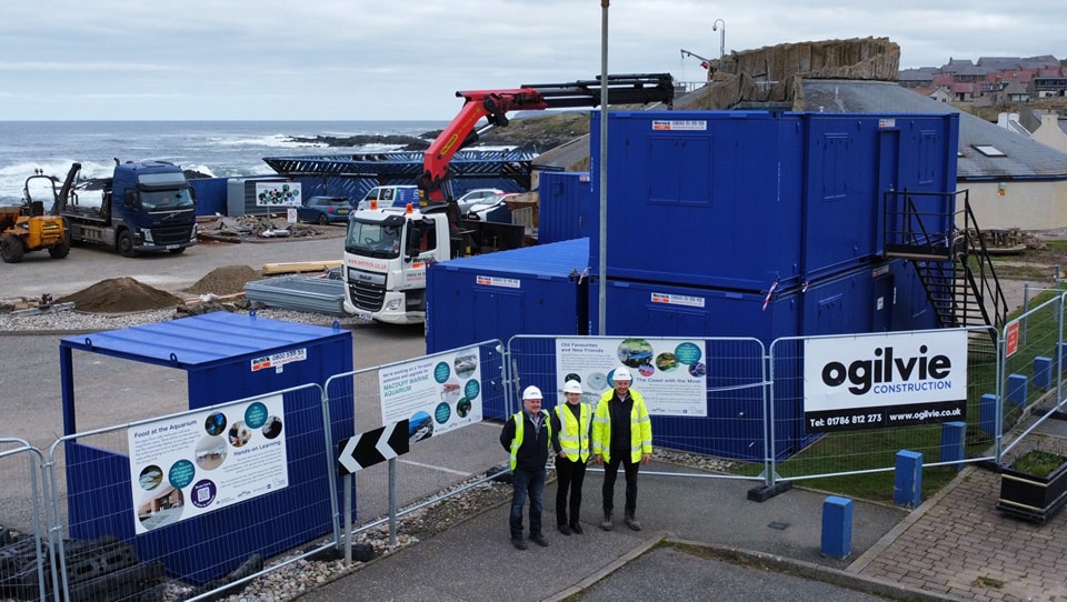 Macduff Aquarium modernisation project