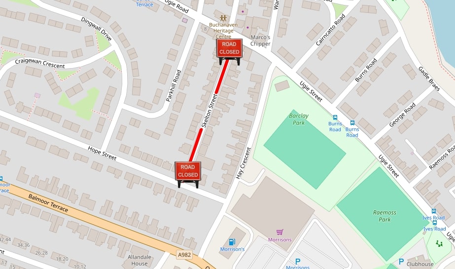 Skelton Street closure min