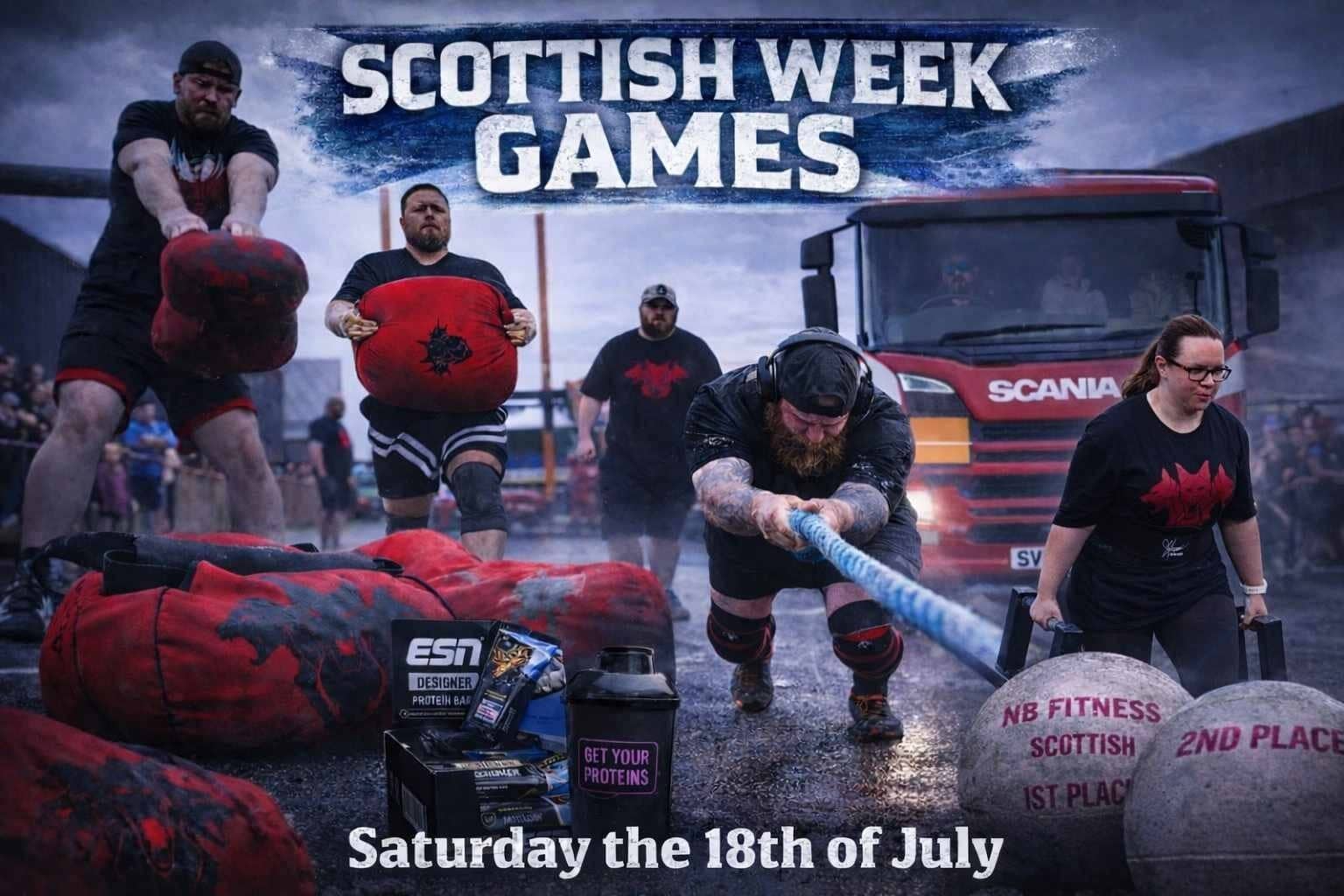 Scottish Week Games - 18 July 2026