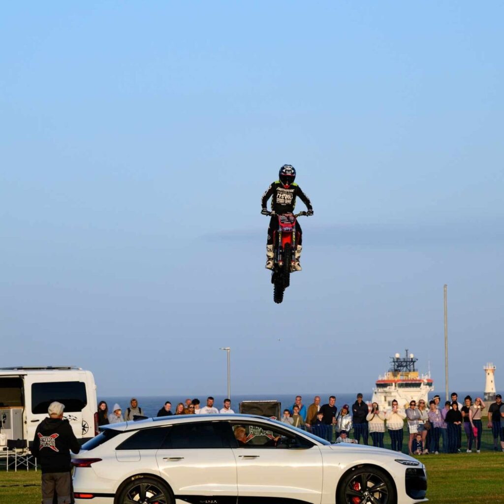 Famous Stunt Show at Peterhead 2025 1 Stannage Stunt Show