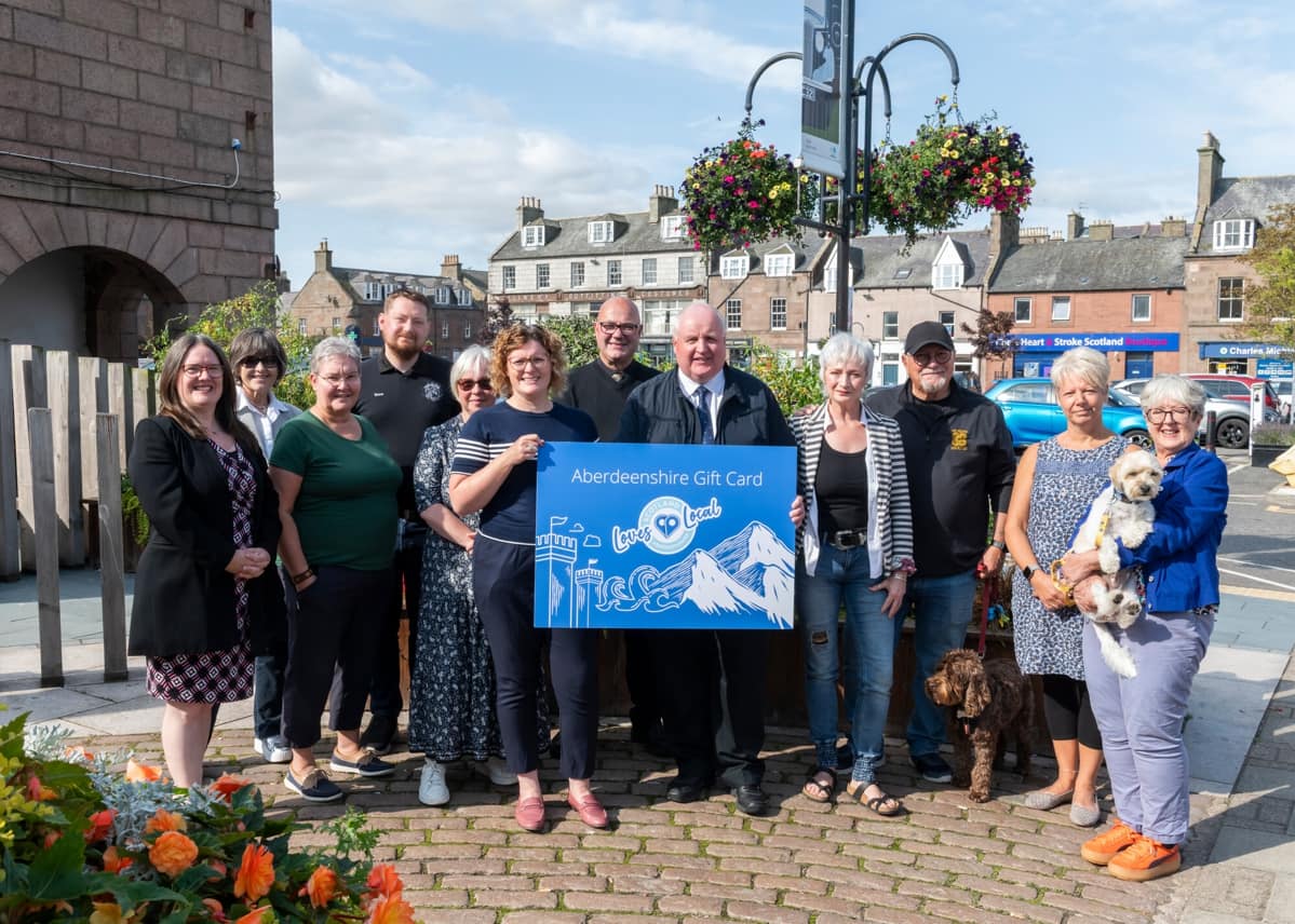 Aberdeenshire Loves Local Gift Card goes digital