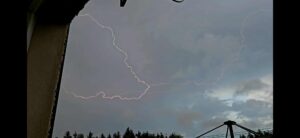 Incredible Photo of Thunderstorm Yesterday