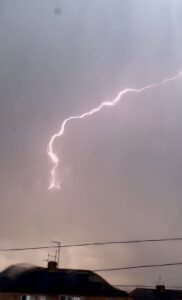 Incredible Photo of Thunderstorm Yesterday