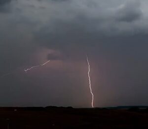 Incredible Photo of Thunderstorm Yesterday