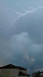 Incredible Photo of Thunderstorm Yesterday