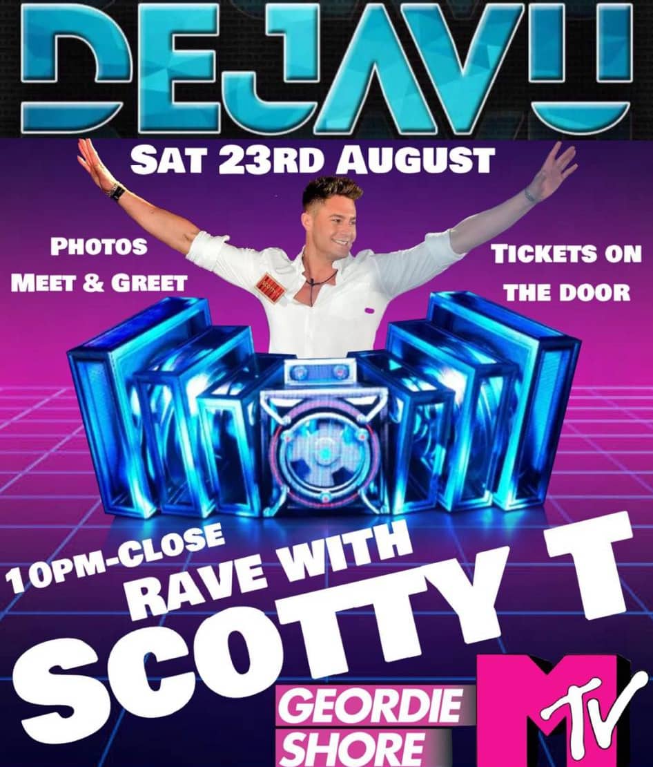 SCOTTY T Geordie Shore in Peterhead