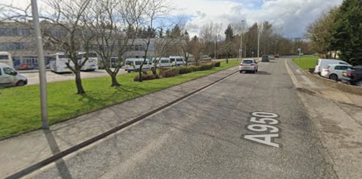New A950 Station Road Closure Mintlaw 1 A950 Station Road Closure Mintlaw
