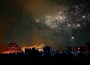 Gadle Braes Bonfire in Peterhead